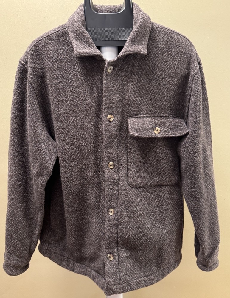 Abercrombie & Fitch Jacket For Men, Brown Color, Medium Size