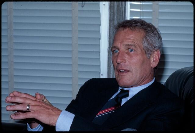 Photo:New York NY Paul Newman 1978 UN Mission Portrait