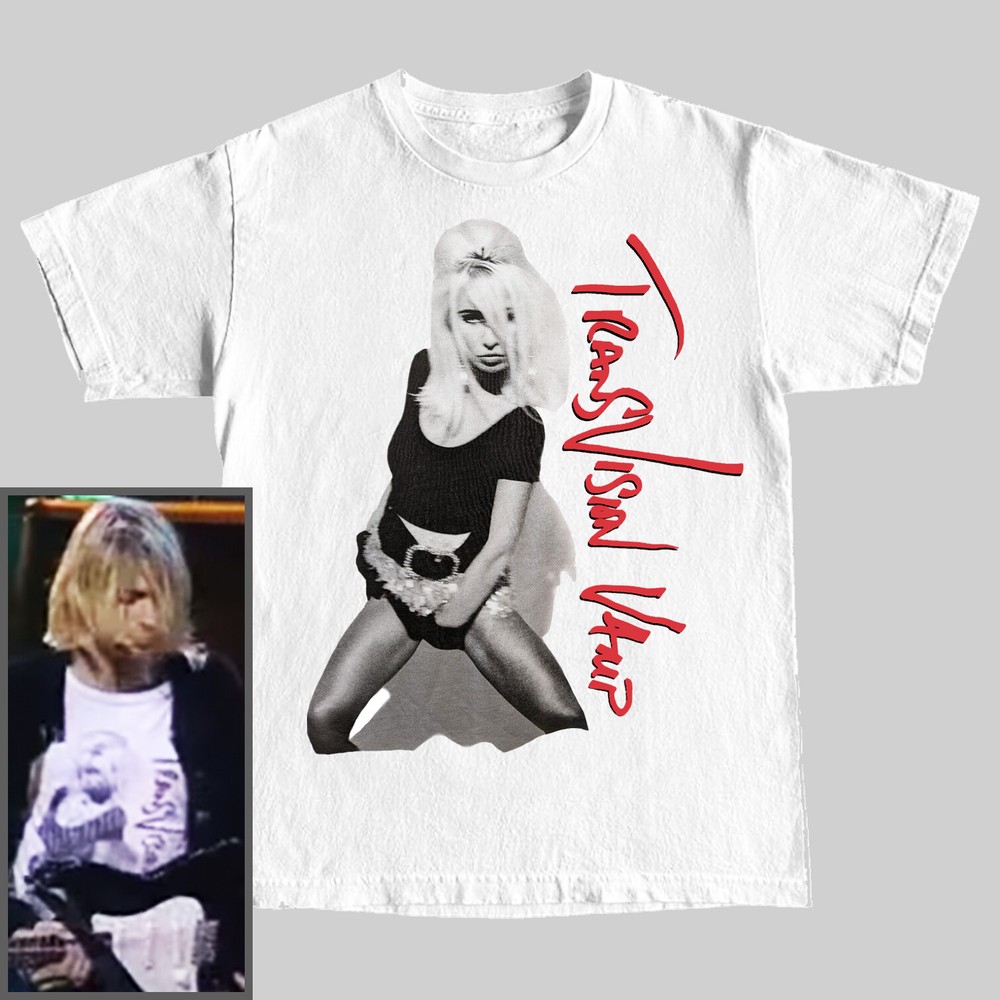 Vintage Transvision Vamp T-Shirt Worn by Kurt Cobain Nirvana Live & Loud