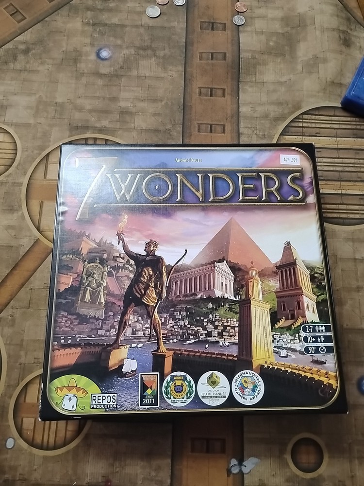 Asmodee Editions Seven01 7 Wonders Board Game