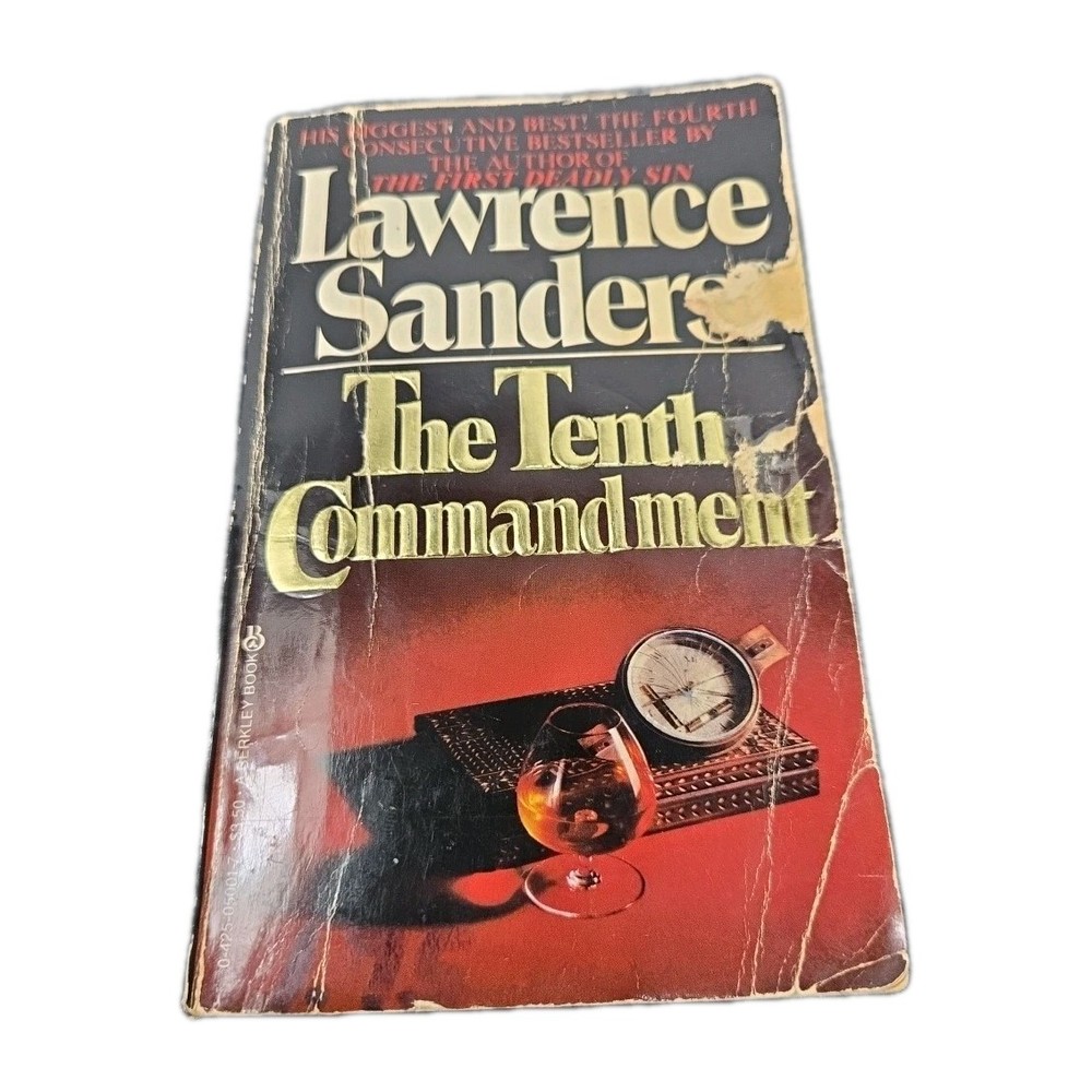 Tenth Commandment, by Lawrence Sanders (1981, Mass Market)