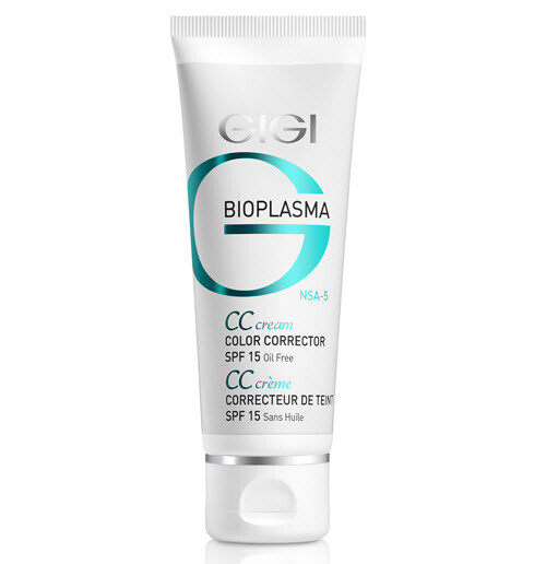 Gigi Bioplasma CC Cream Color Corrector with SPF 15 – 75ml / 2.5oz