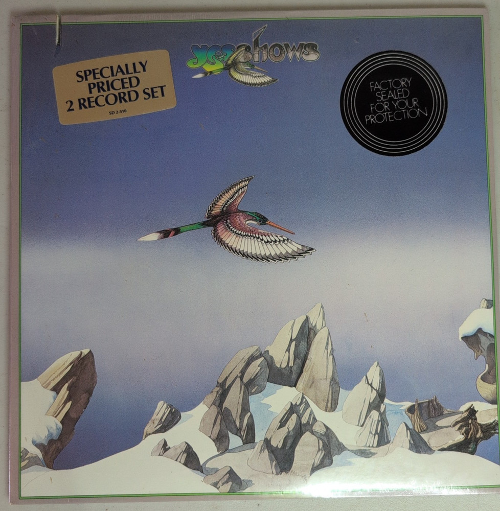 YES Yesshows Vinyl 2xLP Atlantic Records NEW SEALED Hype Gatefold Cutout 1980