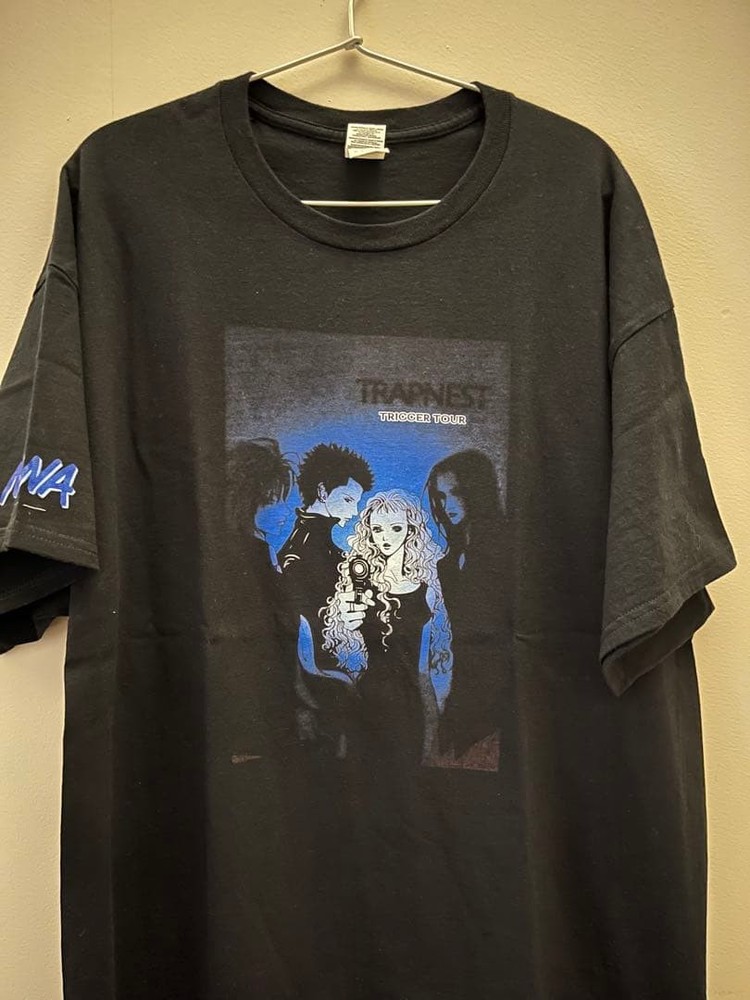 NANA TRAP NEST T Shirt Black XL 00s Anime Rare Authentic Collector Item