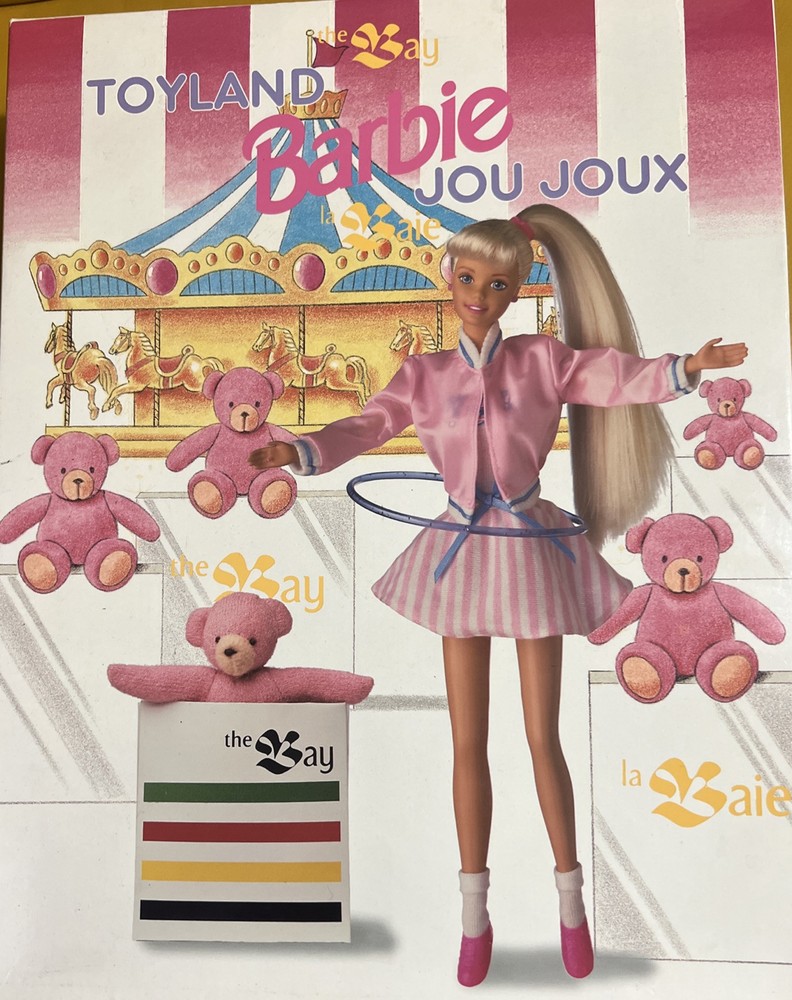 Toyland Barbie Doll Jou Joux The Bay Exclusive 1997 Mattel No. 64176 NEW