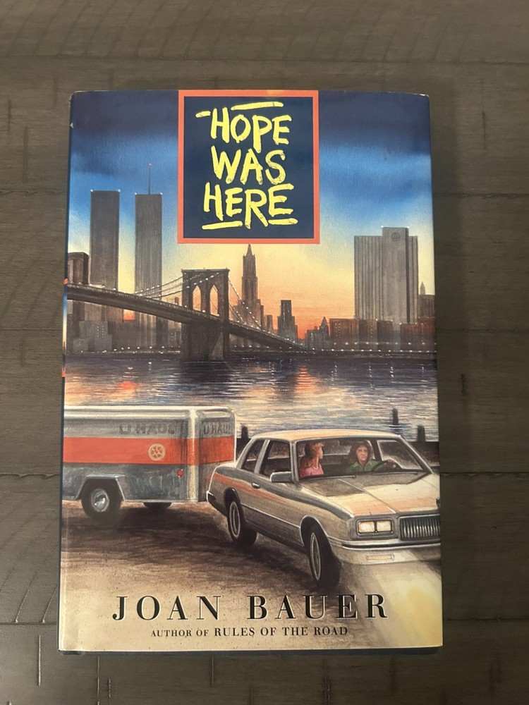 Hope Was Here by Joan Bauer SIGNED/INSCRIBED 1st Edition 1st Printing!