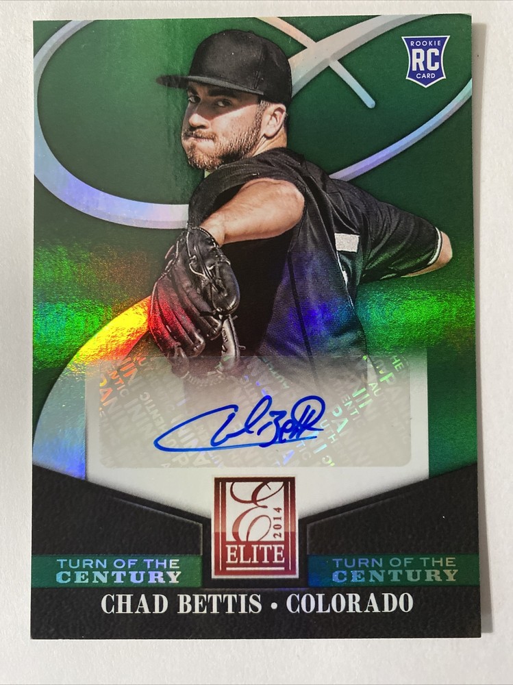 Chad Bettis 2014 Panini Elite Turn Of The Century Rookie RC Autograph Card #67
