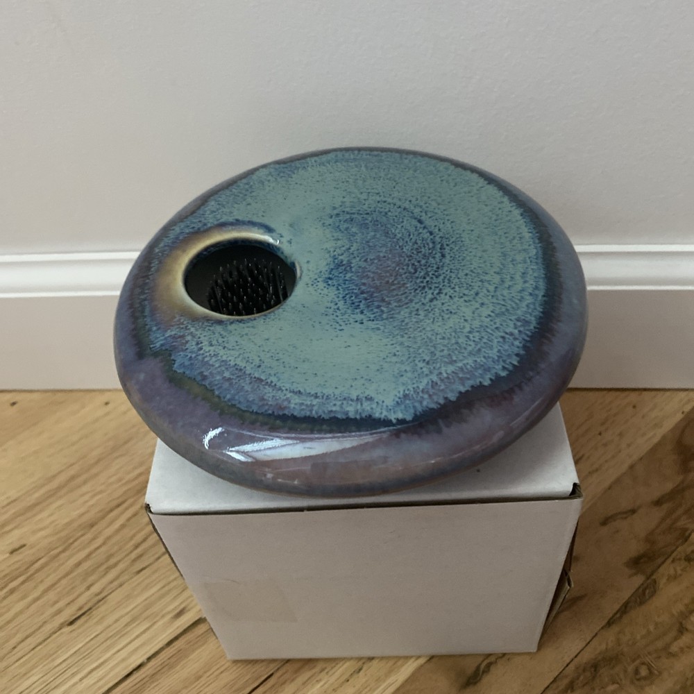 Georgetown Pottery Round Ikebana Flower Frog Vase