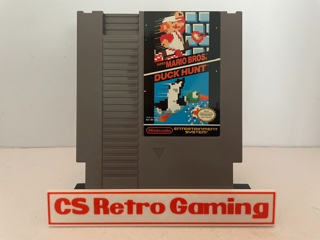 Super Mario Bros/Duck Hunt (Nintendo NES) Authentic Cleaned Tested Working