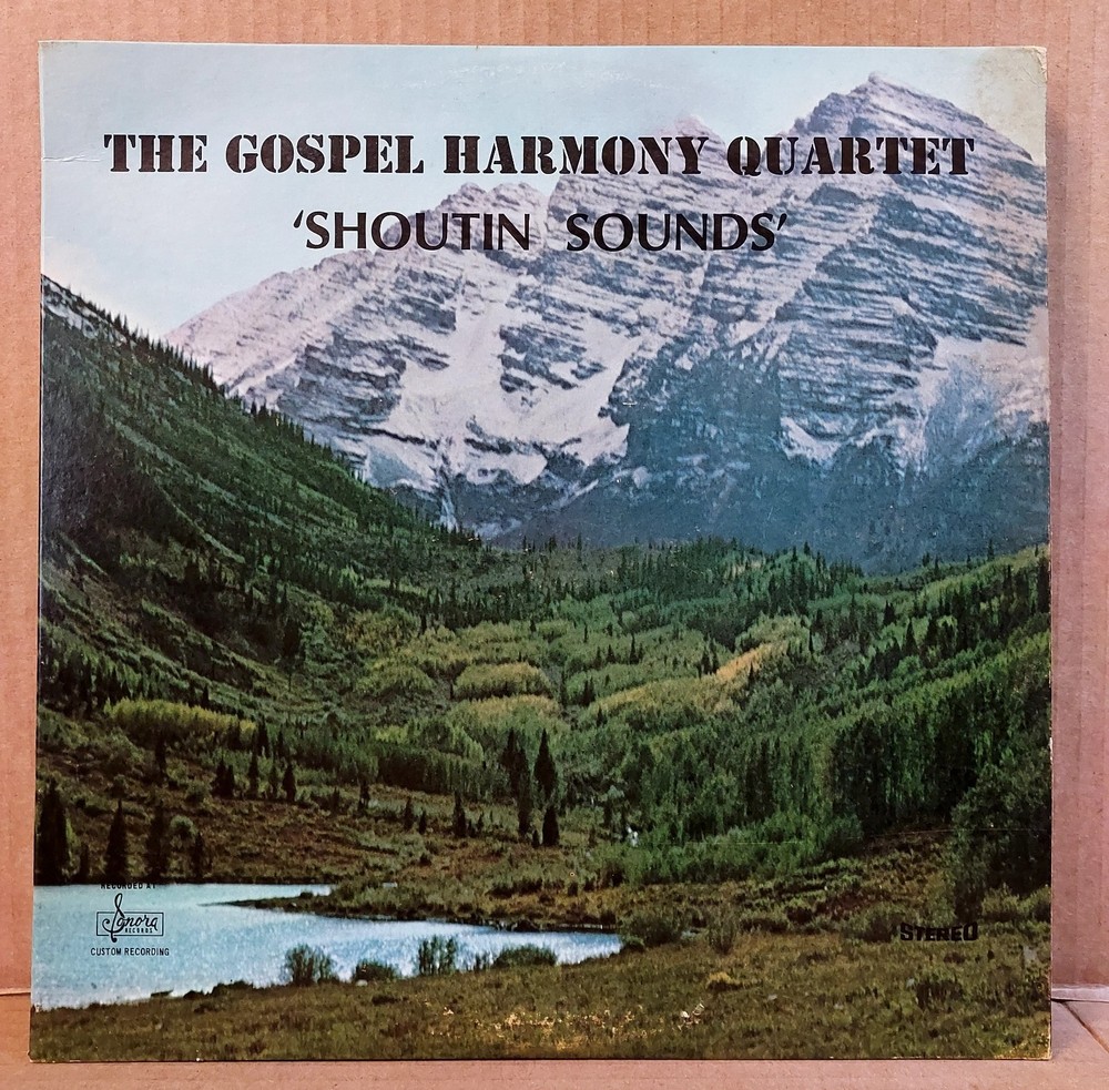 Gospel Harmony Quartet Shoutin' Sounds Southern Gospel LP ALBUM Chattanooga TN