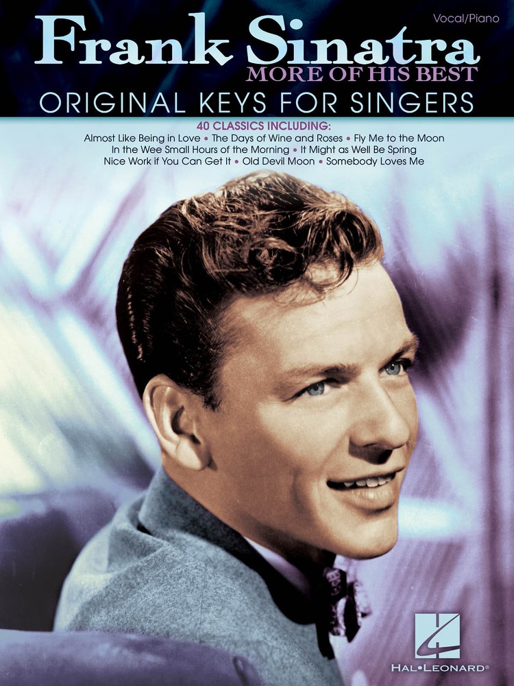 Frank Sinatra More of His Best Original Keys Piano Vocal Sheet Music Book