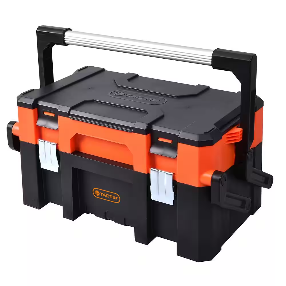 22.75 Inch Heavy Duty Portable Tool Box with Carry Handle