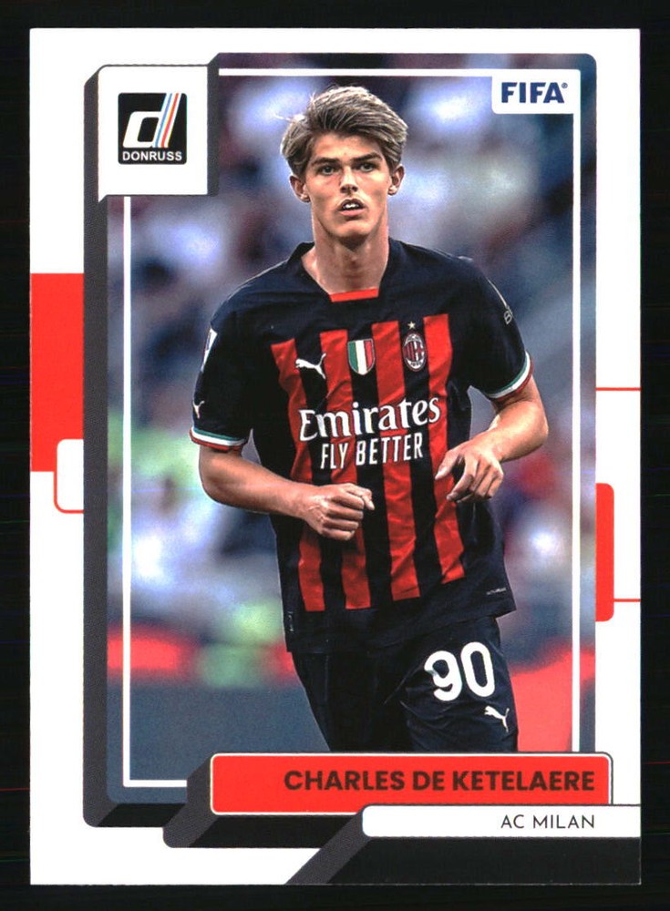 Charles De Ketelaere 2022-23 Donruss #1 Soccer Trading Card  