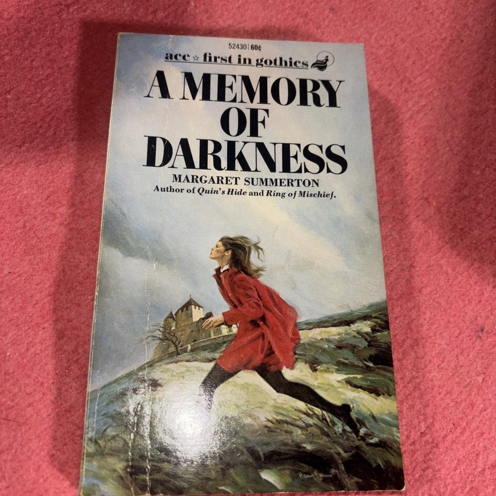 A Memory Of Darkness pb Margaret Summerton 1967 1st Print 1st ed Ace Book