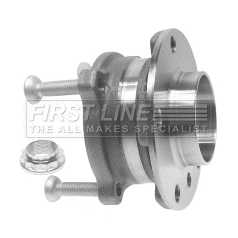 FirstLine FBK1147 Wheel Bearing Kit for BMW X5 X6 with 2-Year Warranty
