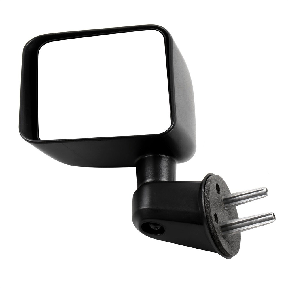 Power Heated Left Driver Tow Mirror Fits For 2007-2017 Jeep Wrangler Black