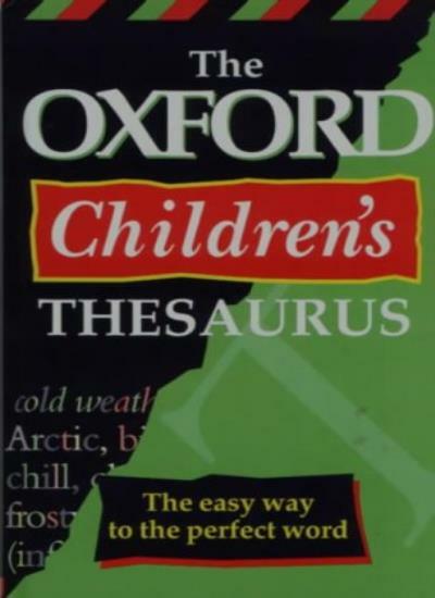 Oxford Childrens Thesaurus - 9780199103225