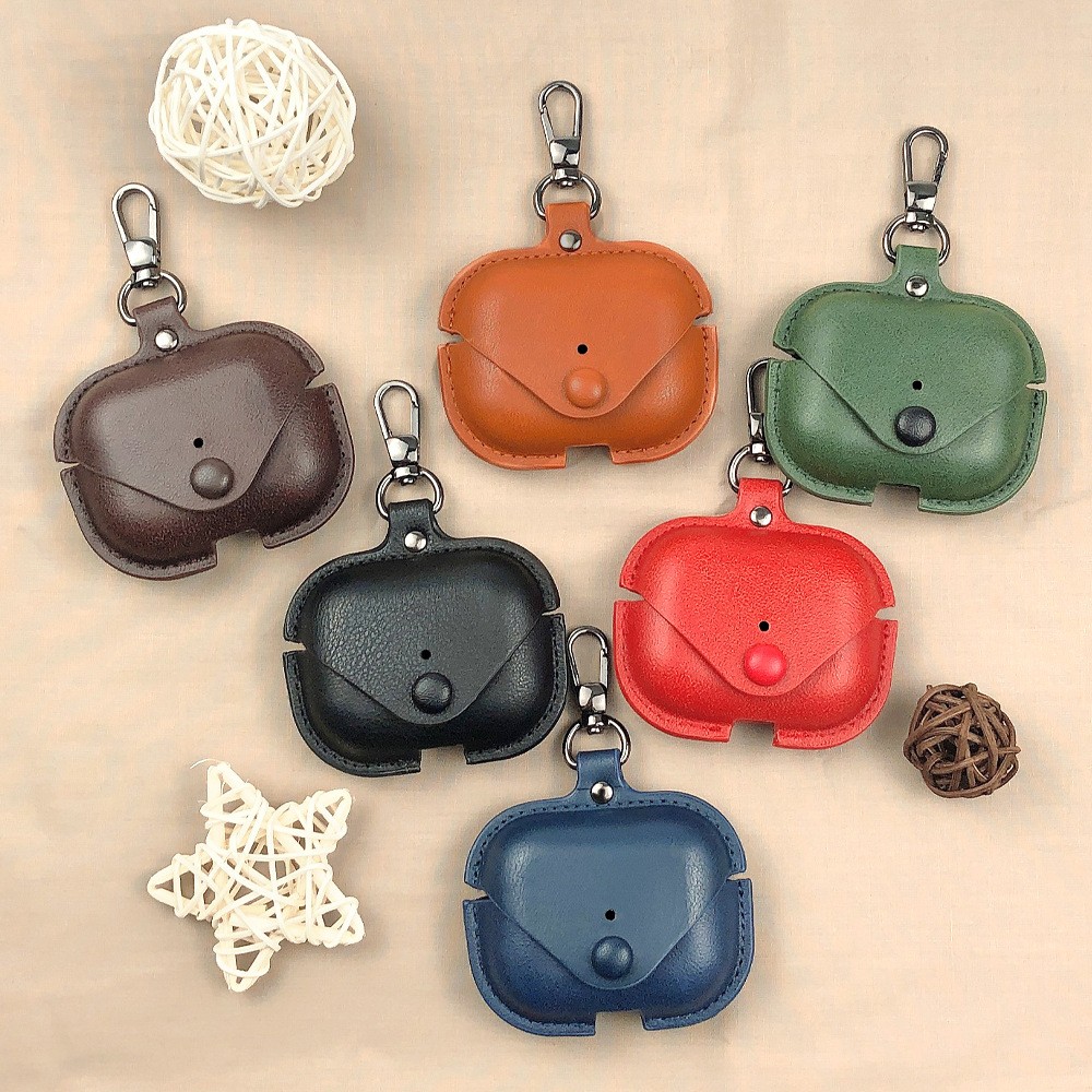 PU Leather Case For Samsung Galaxy Buds 4/4Pro/3 FE Shockproof Protective Cover