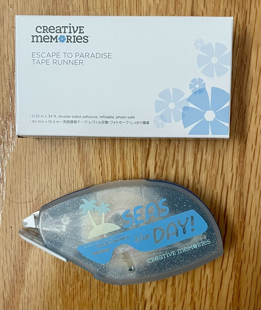 New 2024 Creative Memories ESCAPE TO PARADISE TAPE RUNNER Ltd. Edition Exclusive