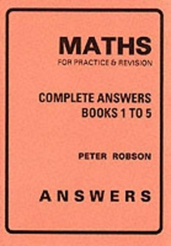 Peter Robson Maths for Practice and Revision (Paperback)Another great item from Rarewaves USA | Free delivery!