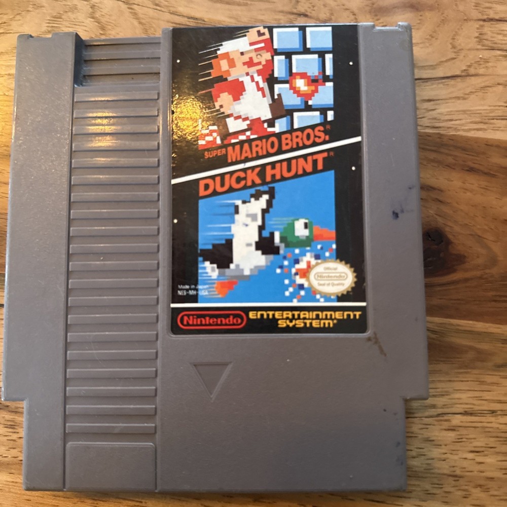 Nintendo NES Super Mario Bros and Duck Hunt