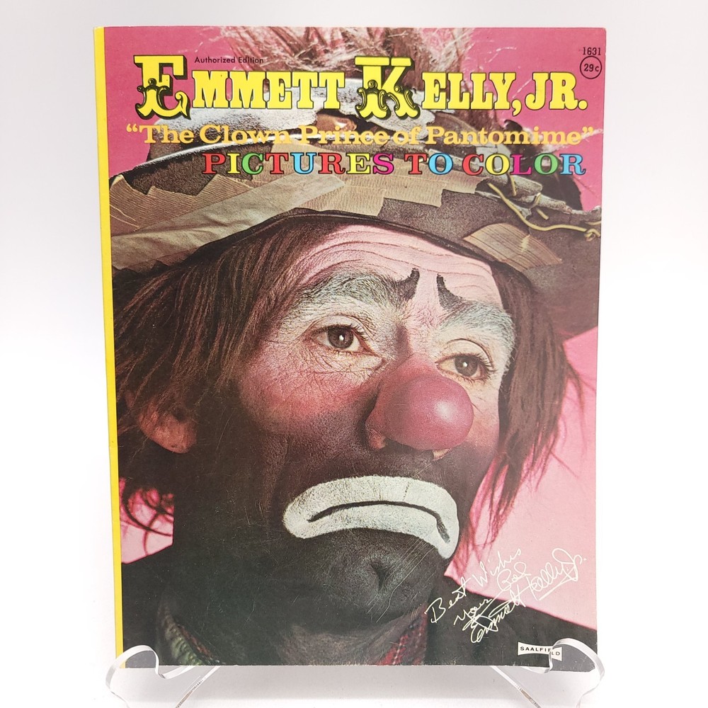 Emmett Kelly Jr. Pictures to Color 