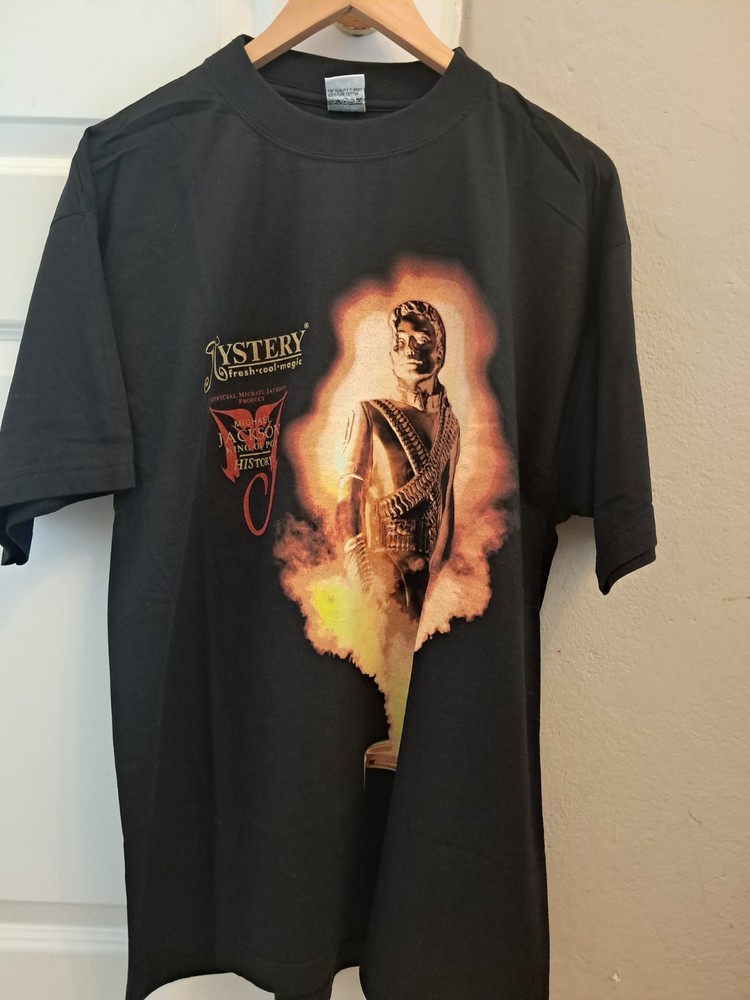 Michael Jackson Vintage 90's History World Tour MYSTERY T-Shirt XL