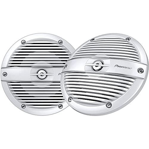 PIONEER CAR TSME650FC 6-1/2 inch 2-Way Marine Speakers (Pair) 200-Watt Max...
