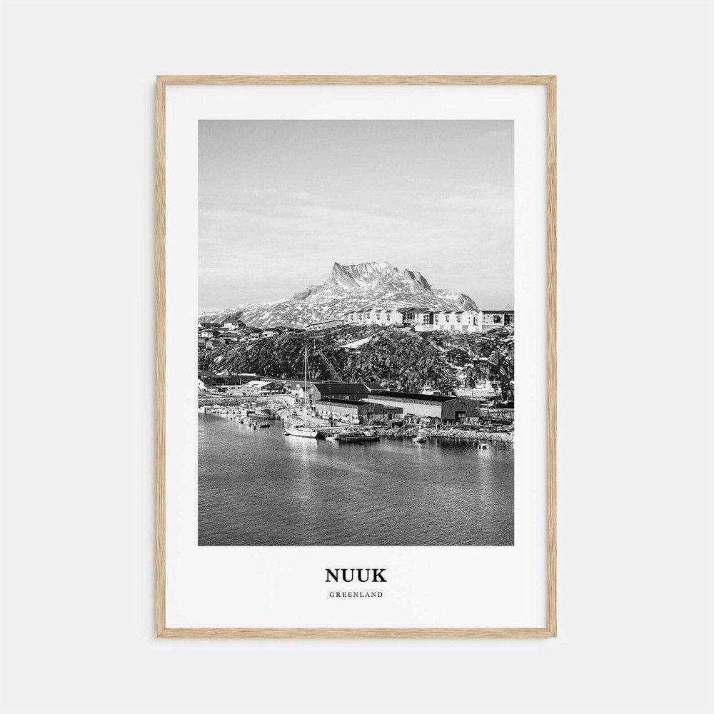 Nuuk настенное искусство Nuuk настенный декор Nuuk плакат Nuuk домашний декор Nuuk путешествий подарок Nuuk