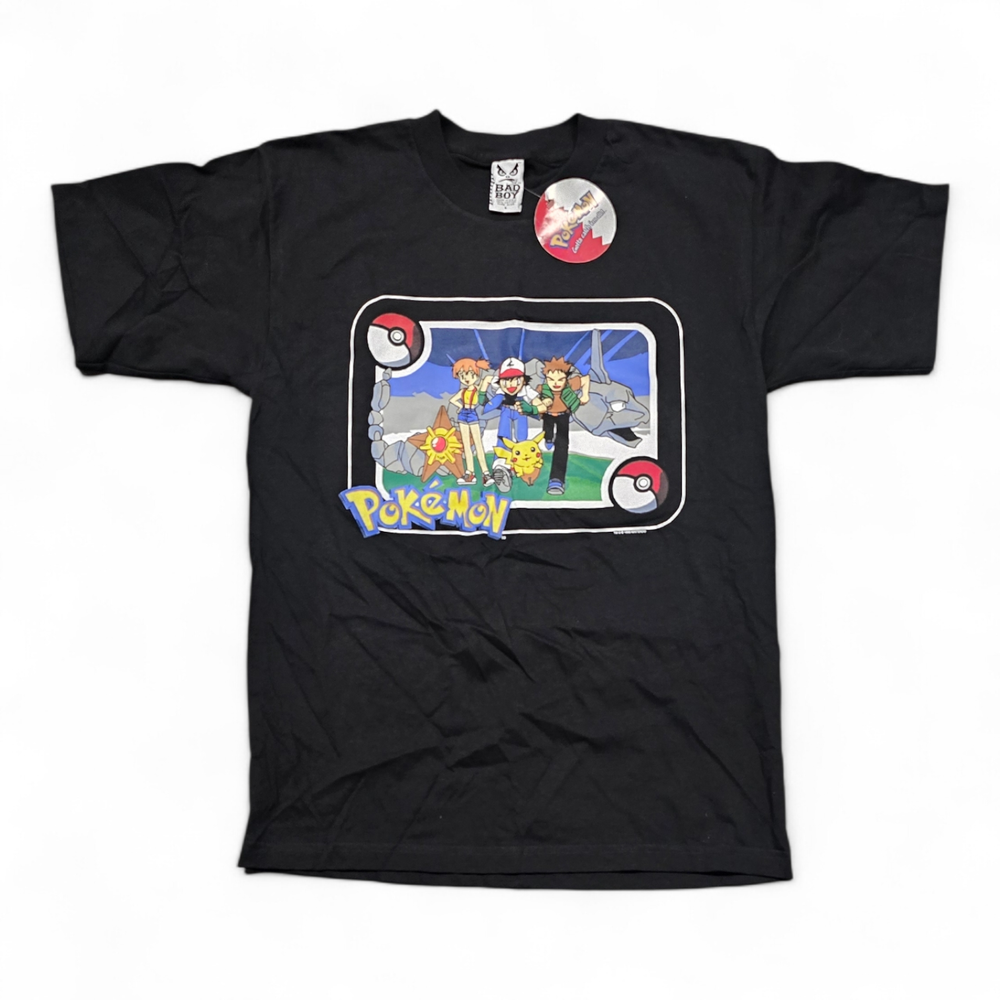 Vintage Bad Boys Pokémon T-Shirt -1990s Retro Anime Design Adult Size Large  NWT