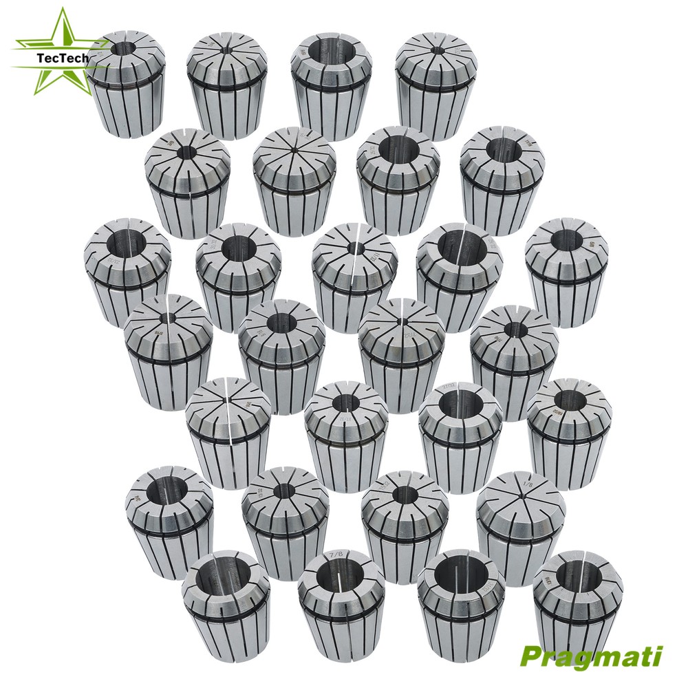 29 Pack ER40 Precision Spring Collet Set Milling Lathe CNC Chuck Bit Holder Tool