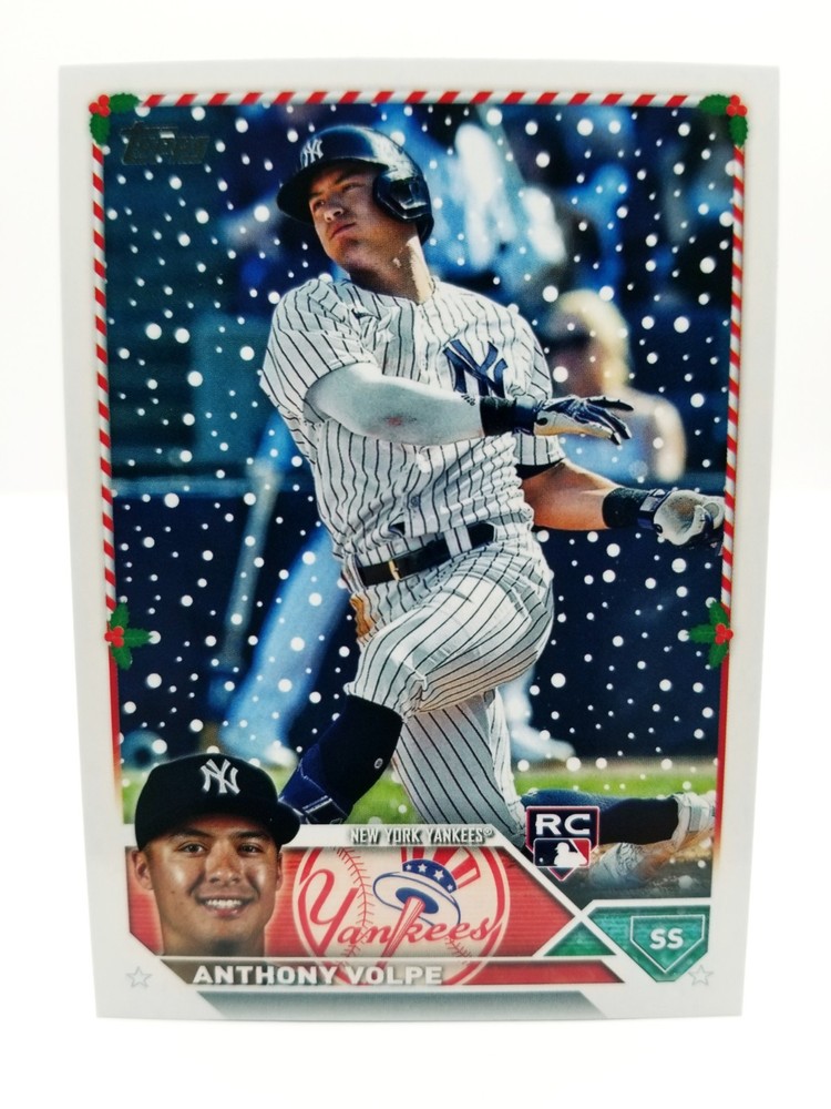2023 Topps Holiday Anthony Volpe #H129 RC Rookie New York Yankees