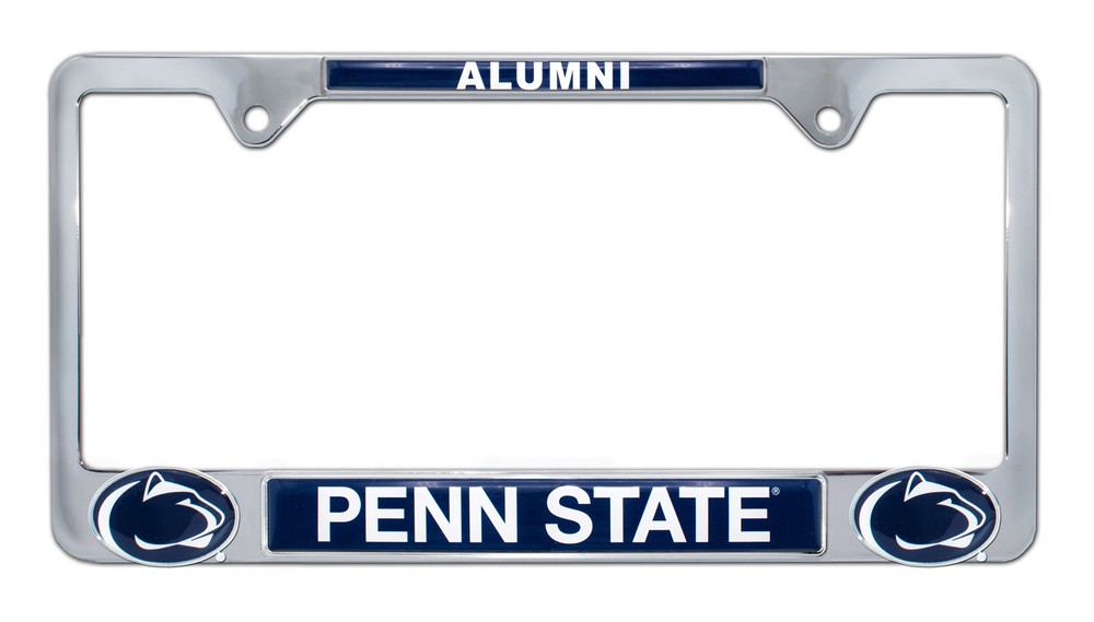 Penn State Nittany Lions NCAA 3D Alumni License Plate Frame USA Made