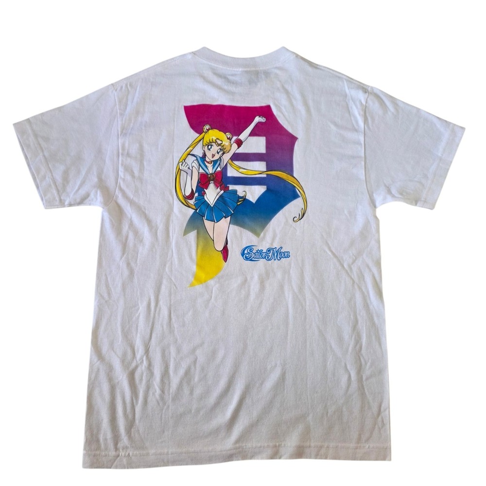 Primitive x Sailor Moon Tee White Size Medium Anime Graphic Shirt BNWT