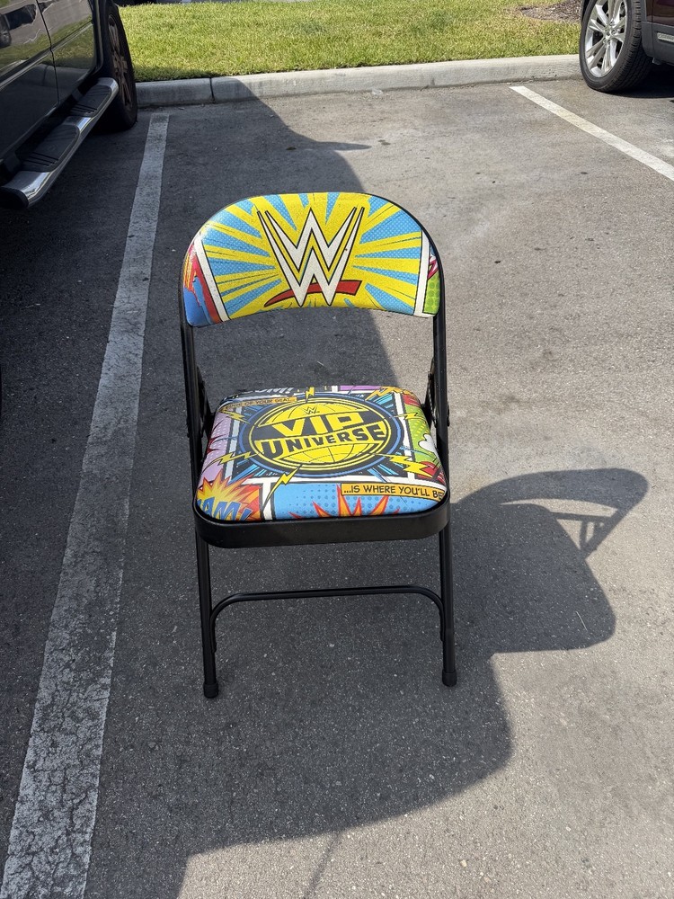 WWE VIP Universe Ringsider Folding Chair