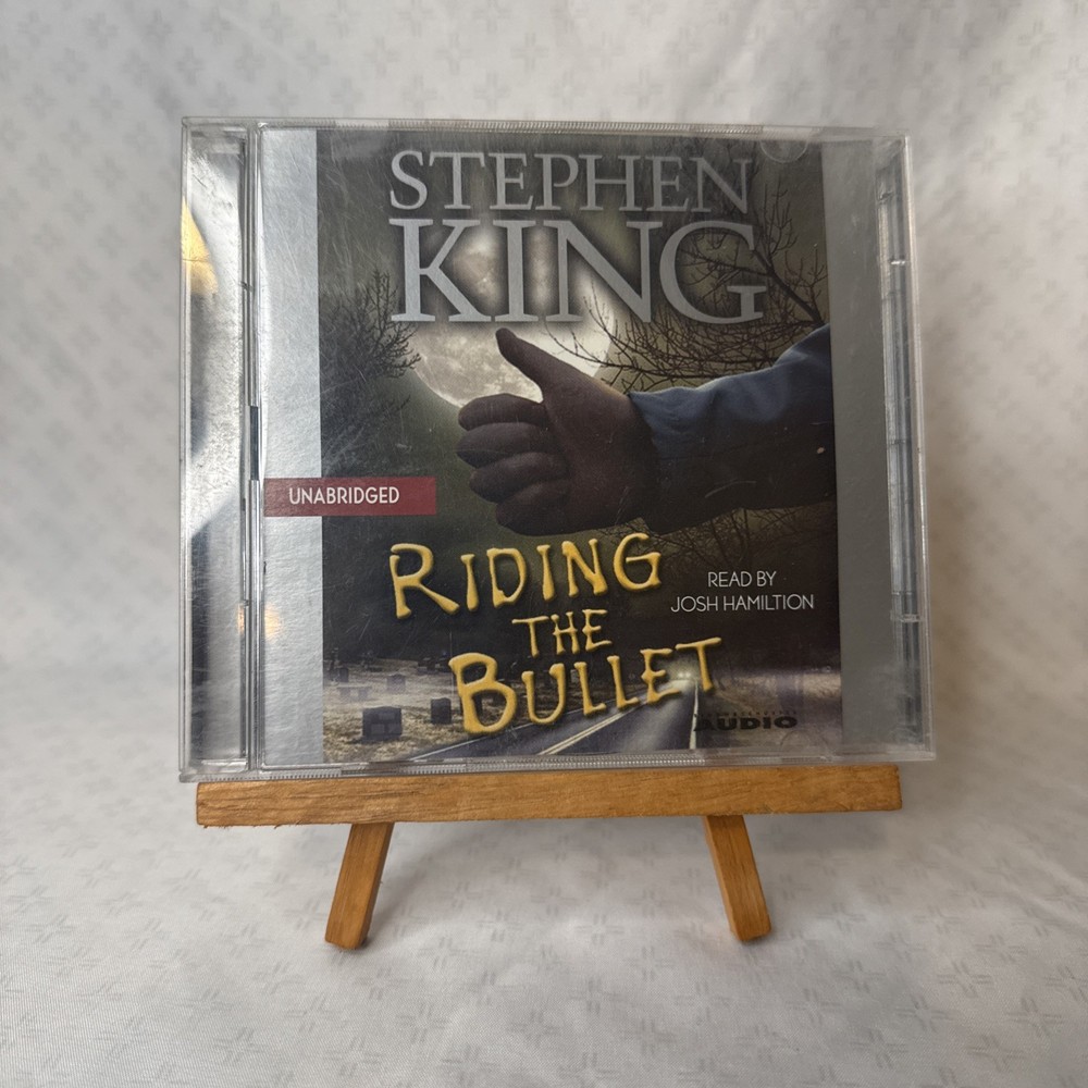 Stephen King Audiobook CD Riding the Bullet read by Josh Hamilton Unabridged