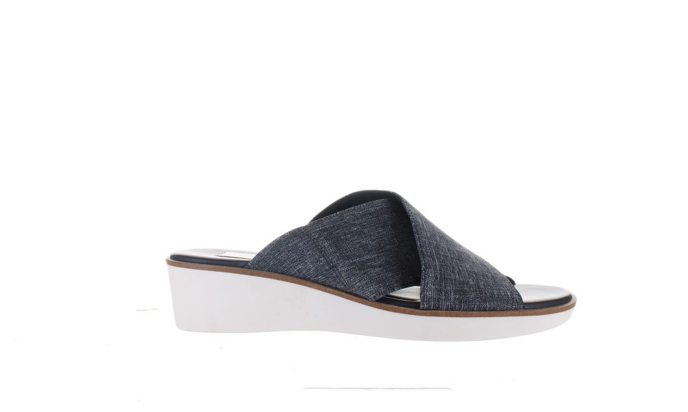 Ellen DeGeneres Womens Svetlana Lagoon Sandals Size 7.5 Comfortable Casual Style