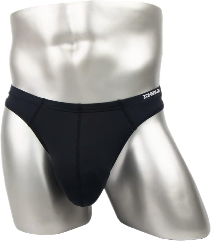 Mens Comfort Fit G-String T-back Enhancing Ice Silk Big Ball Pouch Thongs M-3XL