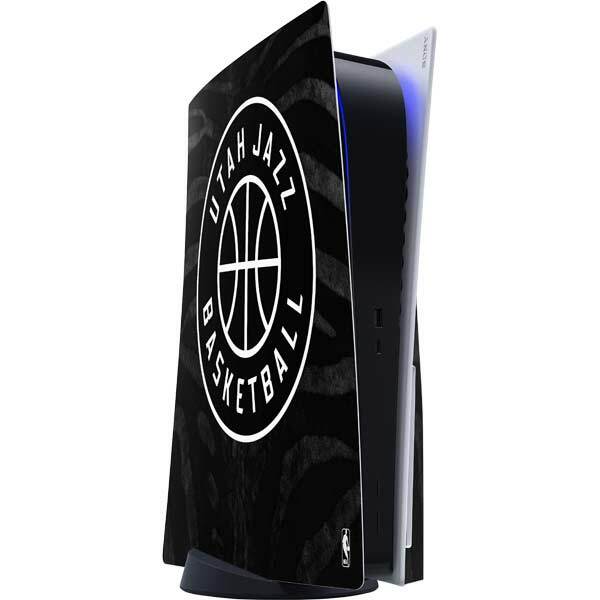 NBA Utah Jazz PS5 Console Skin - Utah Jazz Black Animal Print