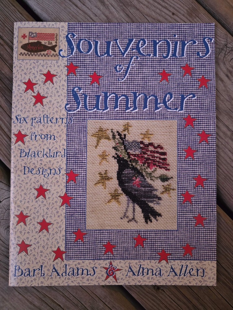 Blackbird Designs - Souvenirs of Summer - 6 Cross Stitch Patterns