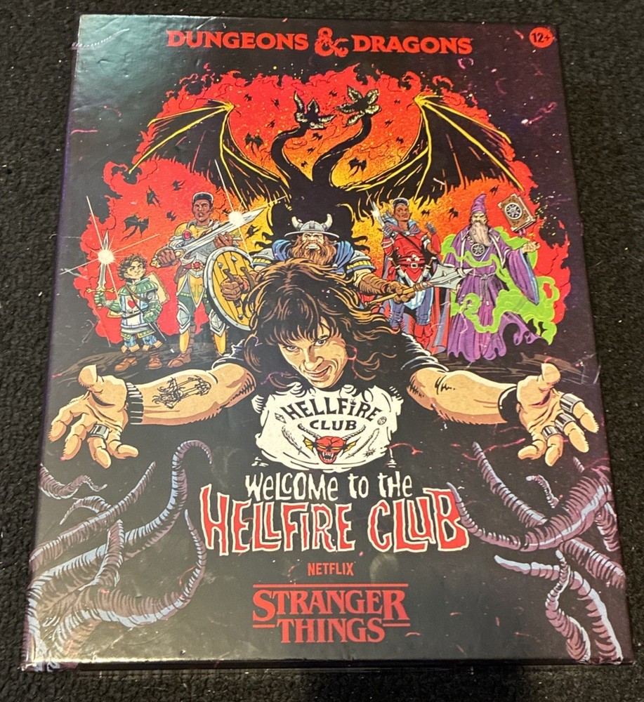 Welcome to the Hellfire Club Adventure Game Stanger Things D&D Dungeons Dragons