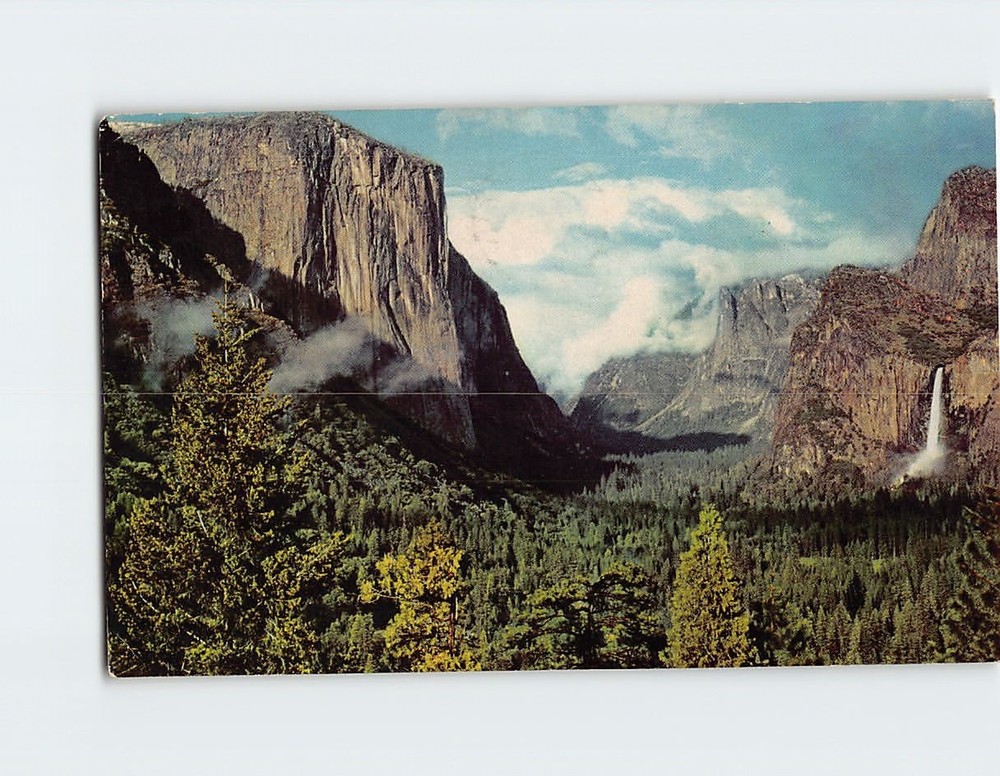 Postcard Yosemite National Park California USA