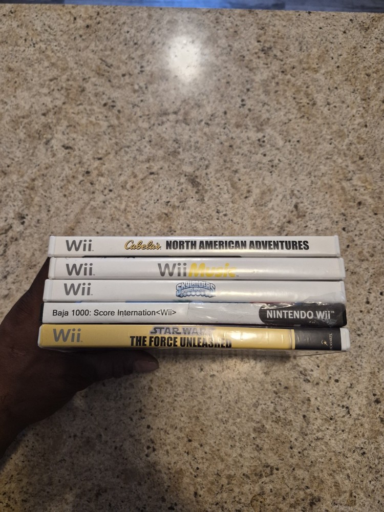 Nintendo Wii Games.  Lot Of 5