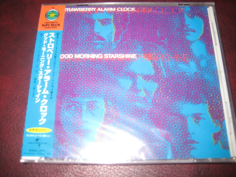 STRAWBERRY ALARM CLOCK GOOD MORNING STARSHINE JAPAN OBI CD UNIVERSAL SOFT ROCK