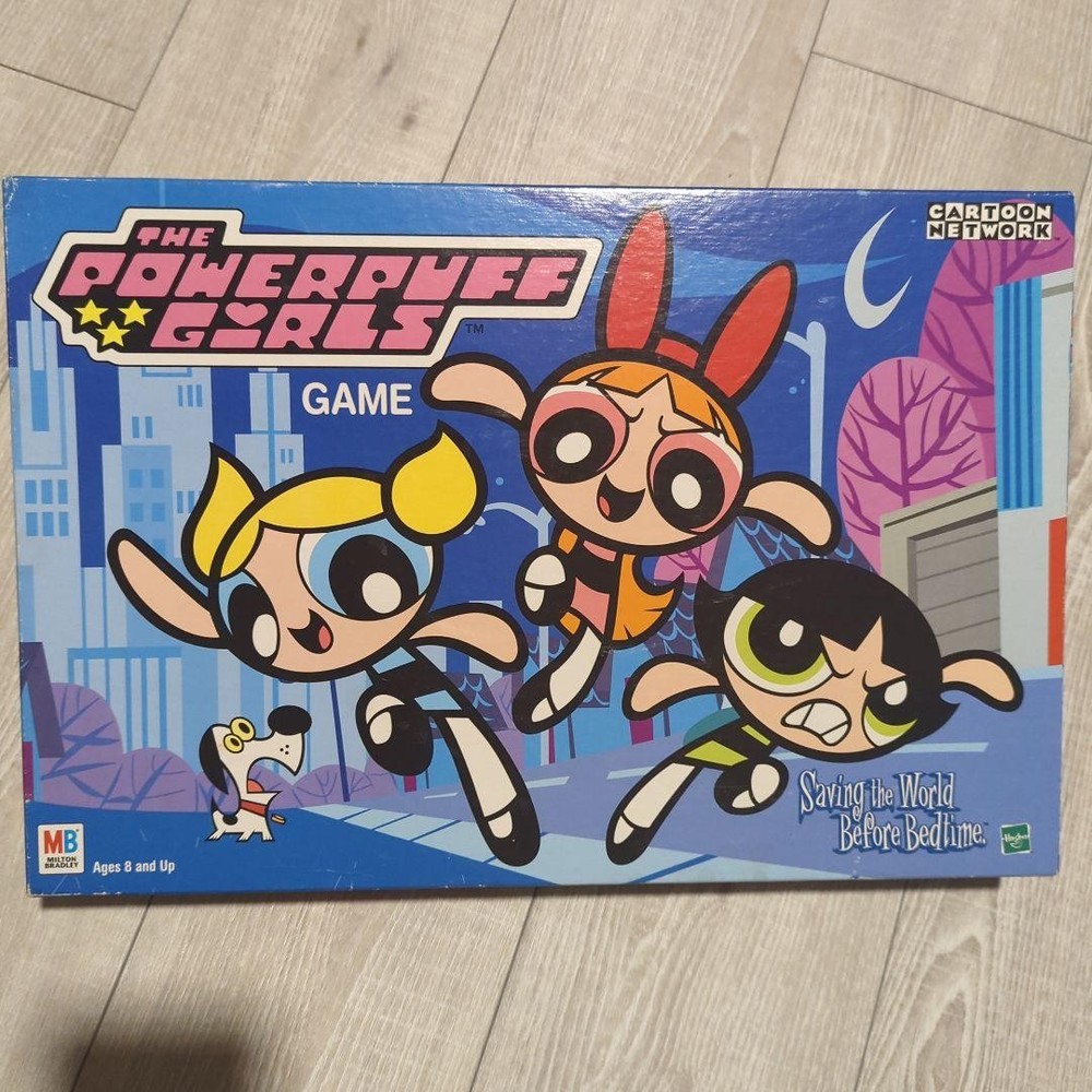 Rare Vintage Powerpuff Girls Board Game #66738a