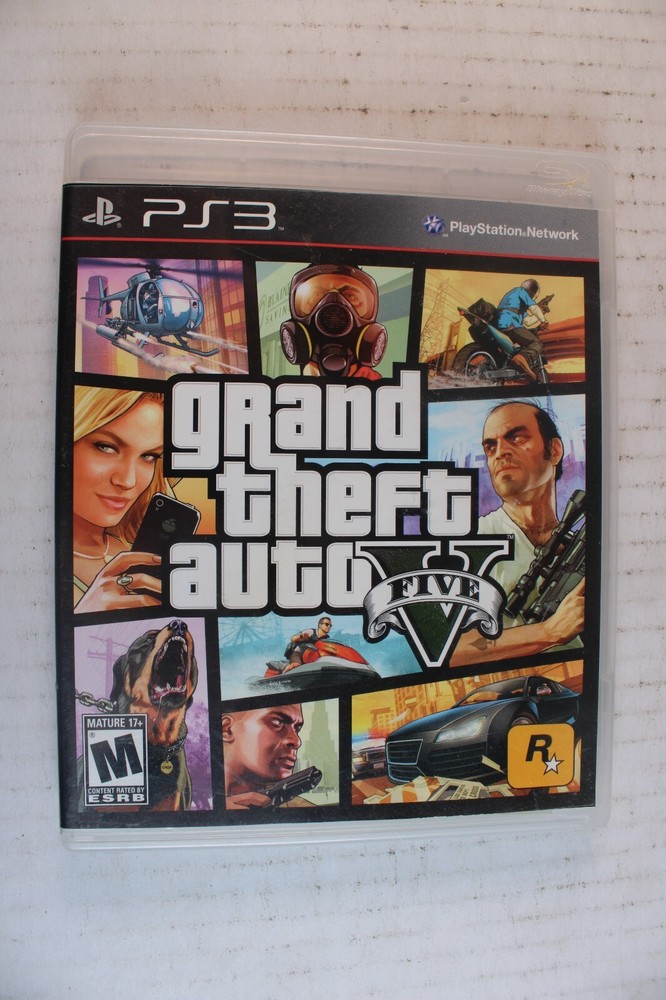 Grand Theft Auto V (Sony PlayStation 3, 2013)  Tested And Working