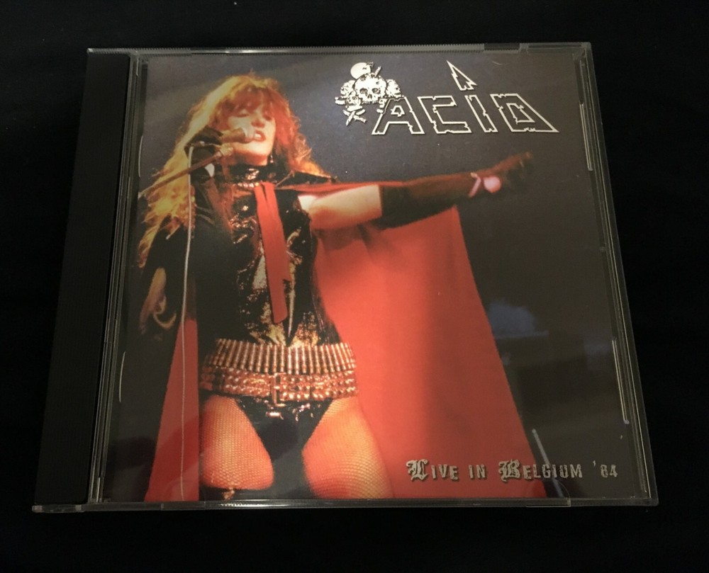 ACID Live in Belgium 84 CD Brand New Featuring Mercyful Fate Iron Maiden Venom Grim Reaper Heavy Metal Collectible-image