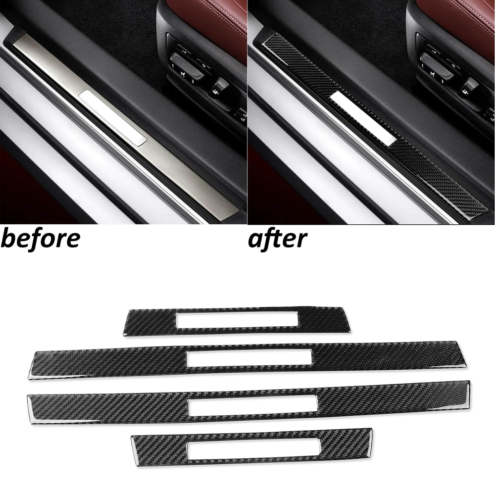 Premium Carbon Fiber Door Sill Cover for Lexus GS 350 2013-2020