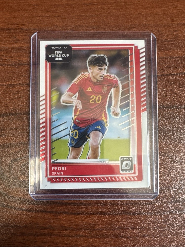 2025-26 Donruss Road to FIFA World Cup #11 Pedri, Spain OPTIC CHROME