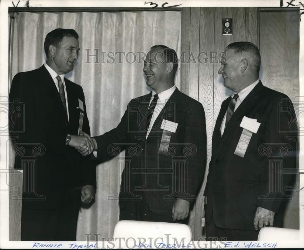 1962 Press Photo Officers of the Louisiana Associated General Contractors